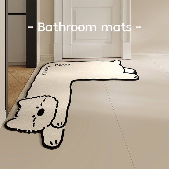 Cute Animal-Themed Bath Mat Kalsten