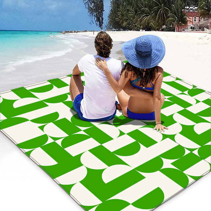 Picnic blanket in maritime design Kalsten