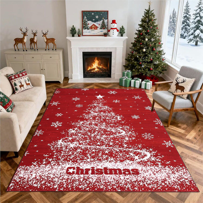 Christmas-Themed Decorative Area Rug Acalora