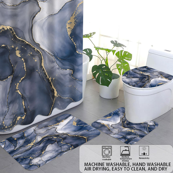 Digital Floral Theme Bathroom Décor Set Kalsten