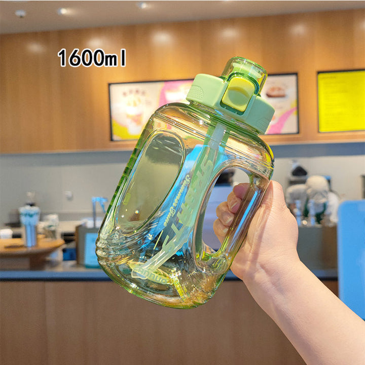 Women's large water bottle with ergonomic carrying handle Kalsten
