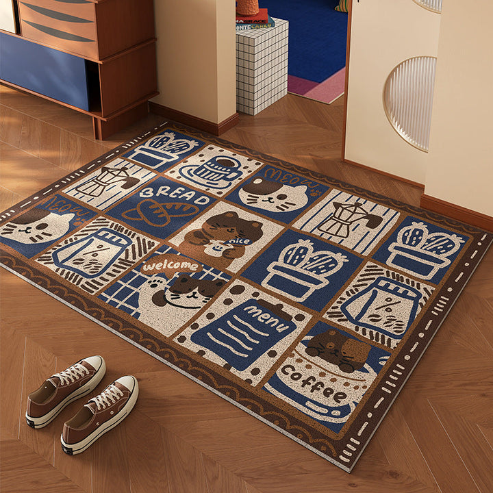 Playful Animal-Themed Area Rug