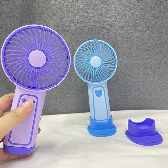Unisex Portable Hand Fan with Comfortable Ergonomic Shape Kalsten