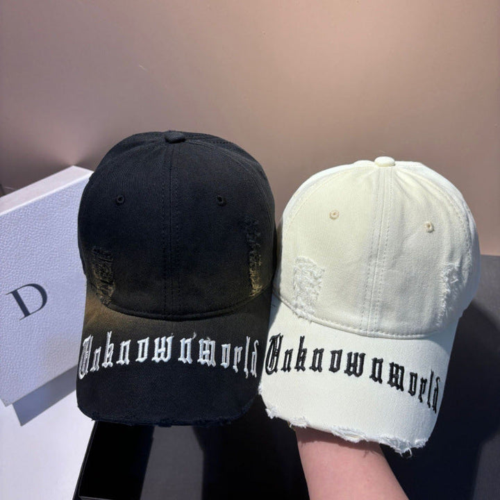 Men's Distressed Graphic Baseball Cap Kalsten