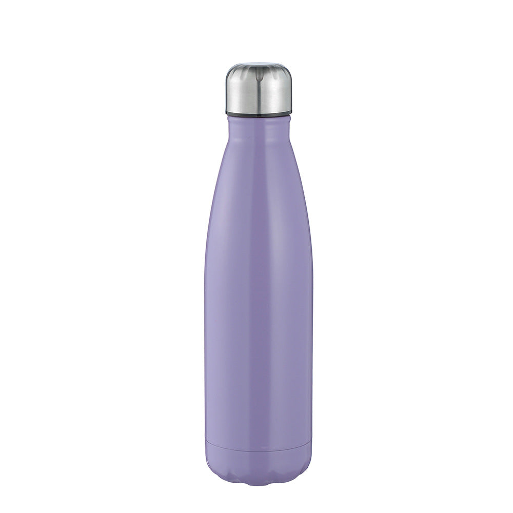 Unisex double-walled insulated bottle made of stainless steel with vacuum insulation and leak-proof screw cap Kalsten