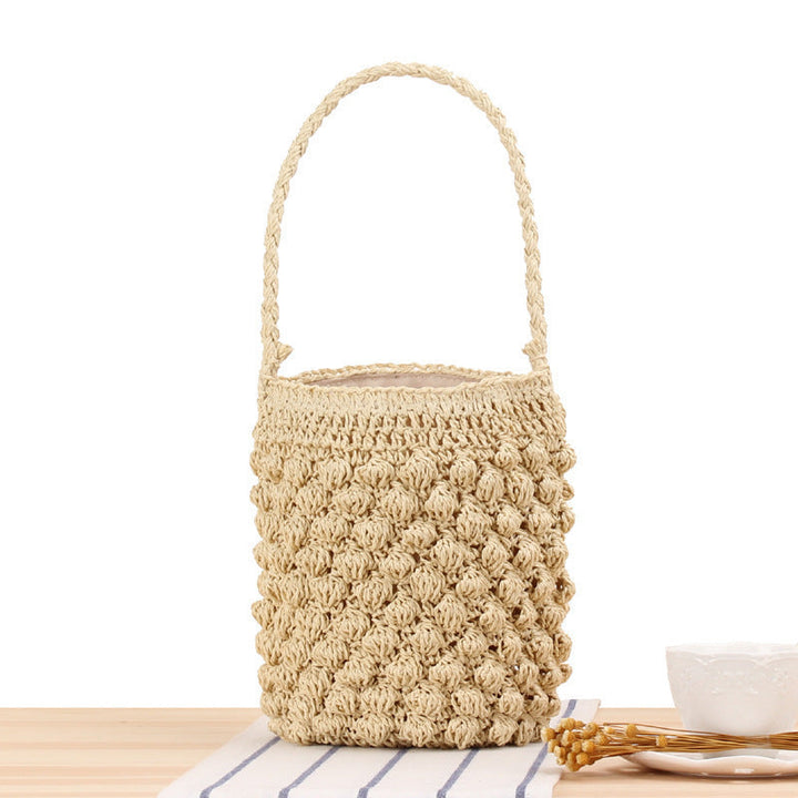 Handmade Macrame Tote Bag in Boho Style Kalsten