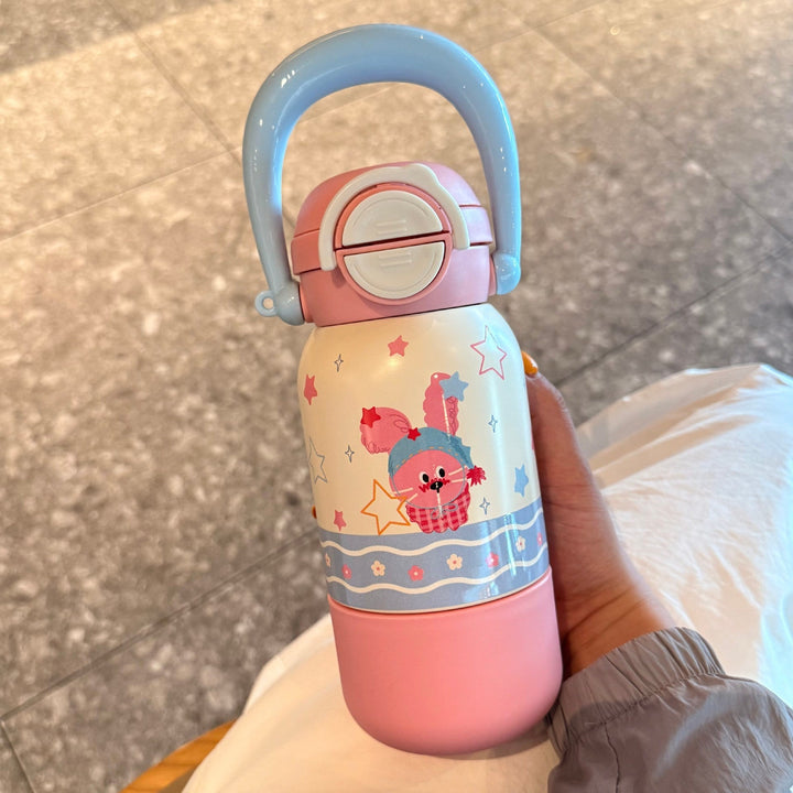 Women's water bottle with interactive animal design Kalsten
