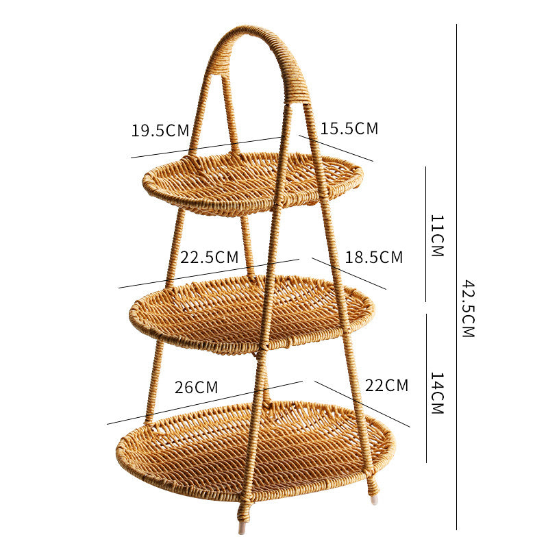Women's decorative storage basket Kalsten