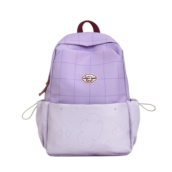 Playful Patterned School Backpack kalsten