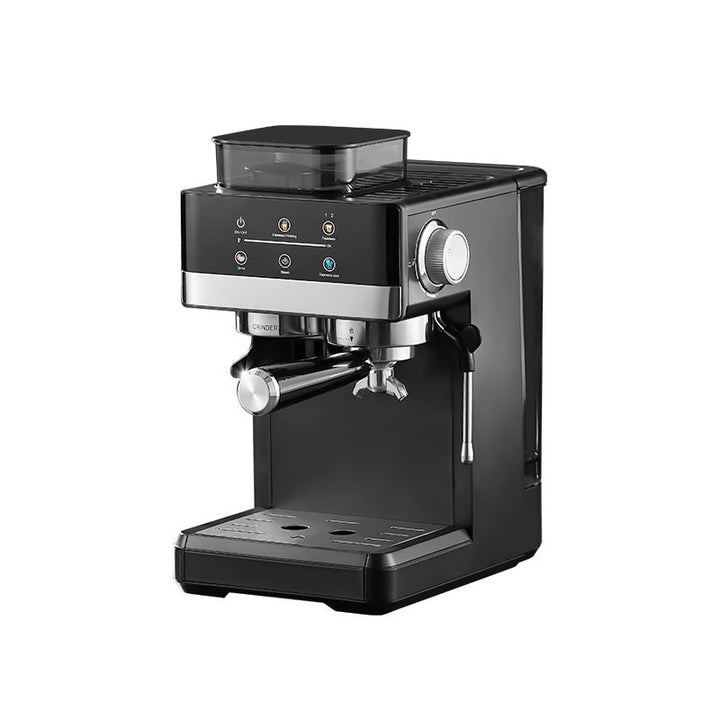 Espresso machine with integrated grinder and steam nozzles Kalsten