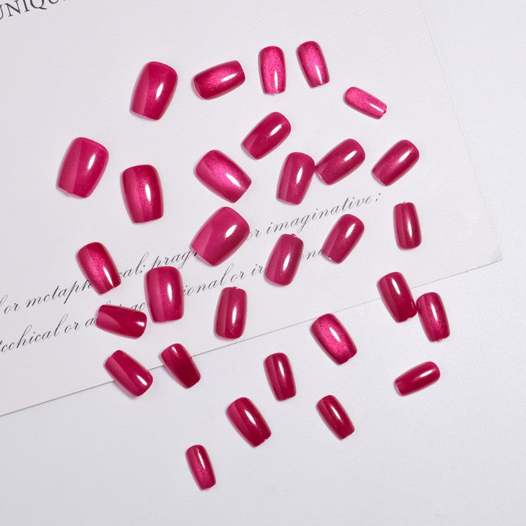 Glittering Press-On Nail Set Kalsten