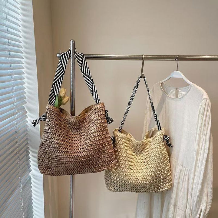 Large shopping bag with woven design Kalsten