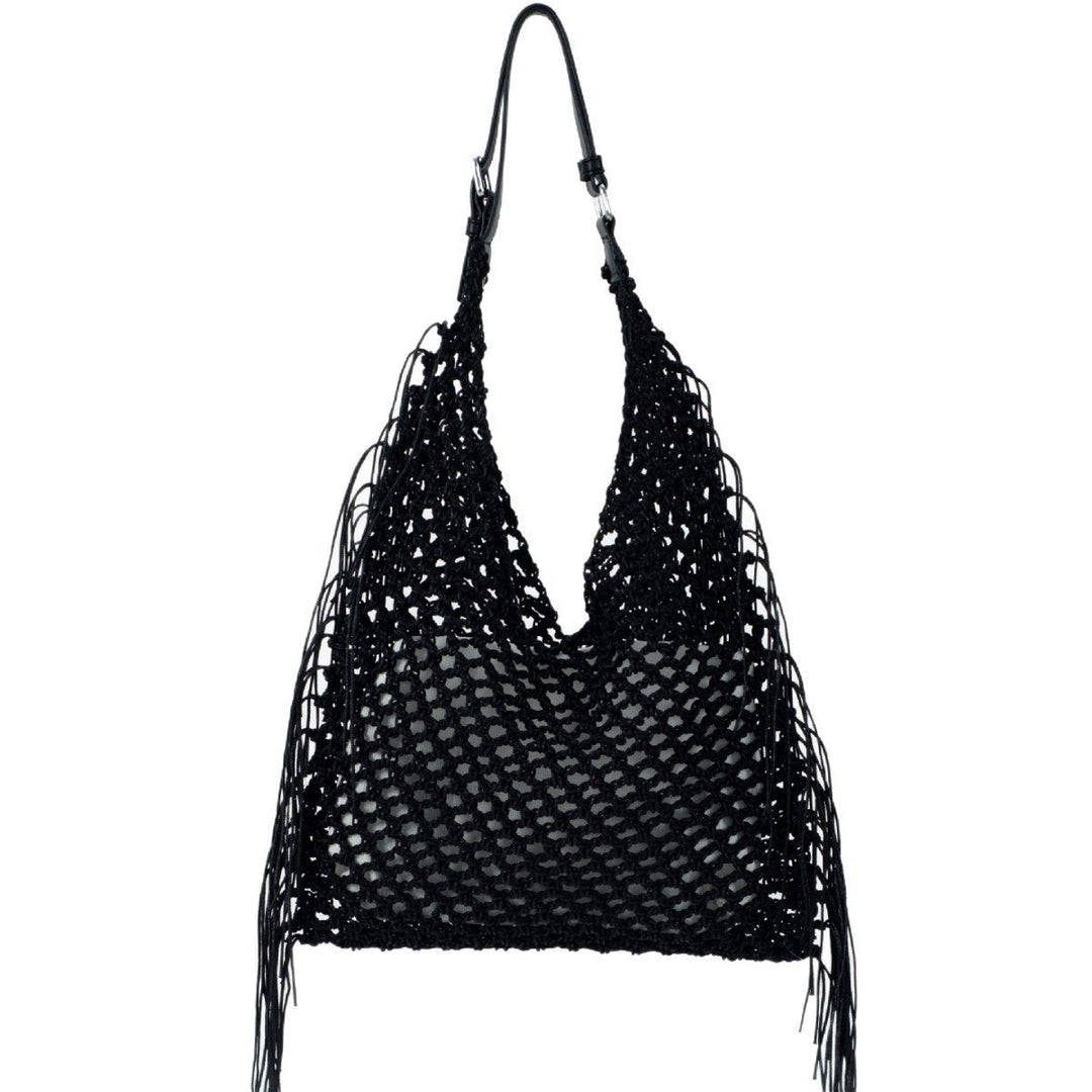 Trendy, Handcrafted Mesh Handbag Kalsten