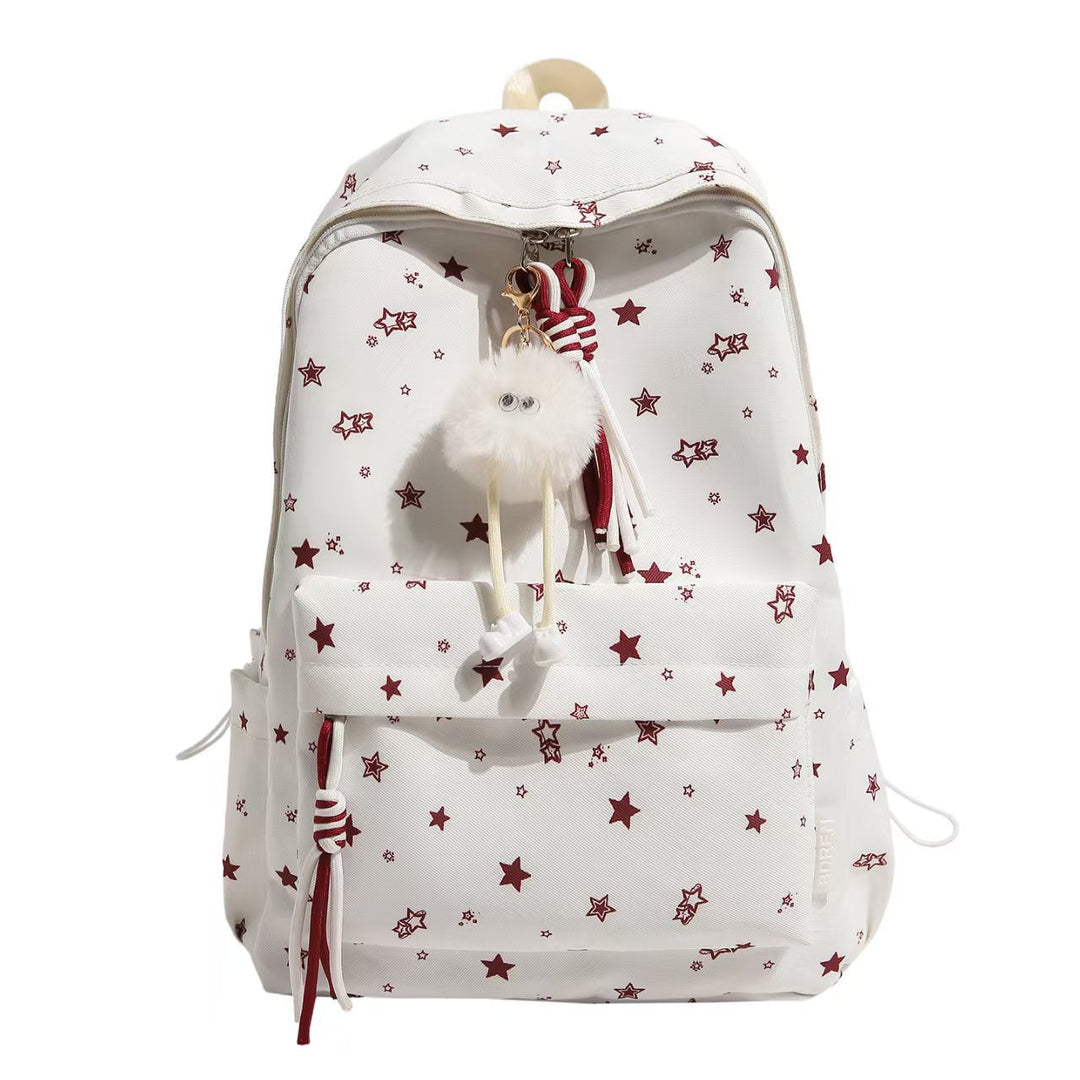 Star Print Backpack Kalsten