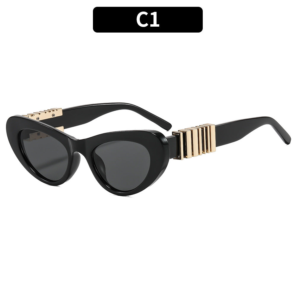 Women's Designer Sunglasses with Luxurious Metal Frame and Stylish Decorations Kalsten
