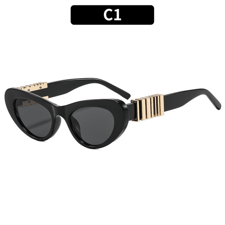Women's Designer Sunglasses with Luxurious Metal Frame and Stylish Decorations Kalsten