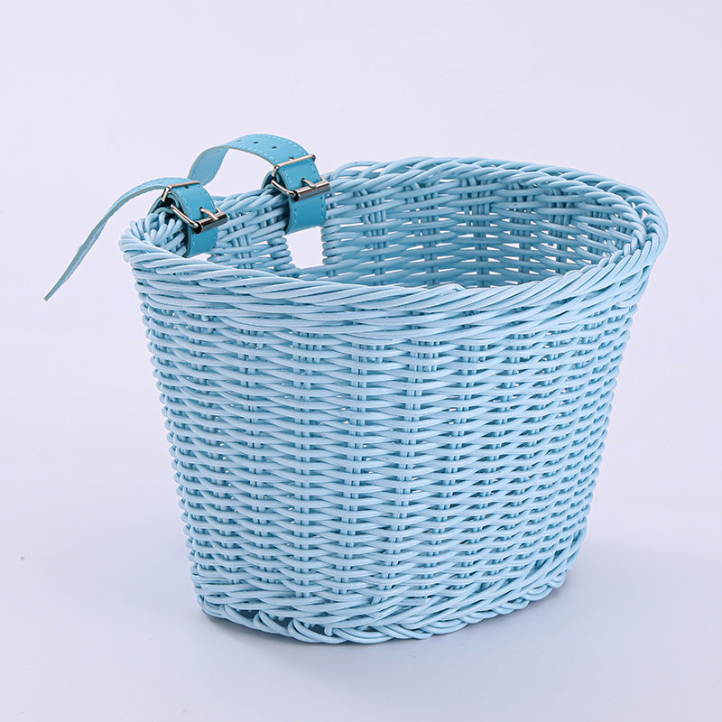 Women's bicycle basket with sturdy carrying handles Kalsten