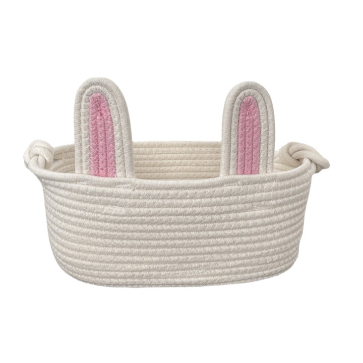 Ladies Playful Storage Basket with Bunny Ears Kalsten