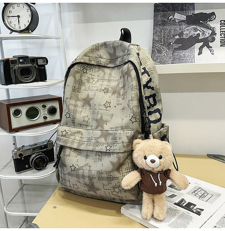 Casual Patterned School Backpack