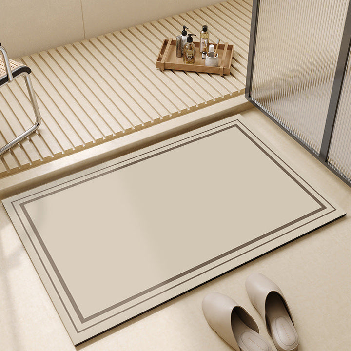 Elegant Textured Bath Mat