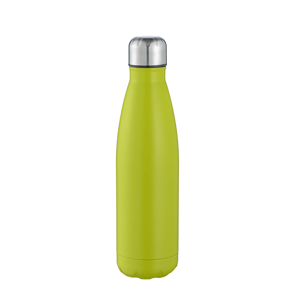 Unisex double-walled insulated bottle made of stainless steel with vacuum insulation and leak-proof screw cap Kalsten