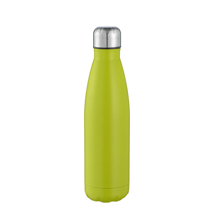 Unisex double-walled insulated bottle made of stainless steel with vacuum insulation and leak-proof screw cap Kalsten