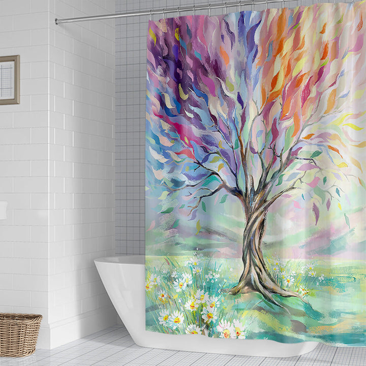 Artistic Tree Design Shower Curtain Kalsten