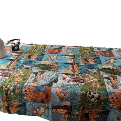 Artistic Patchwork Tablecloth