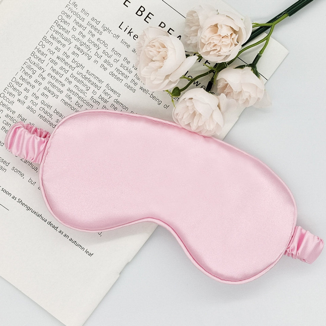Women's ultra-soft sleep mask with extra padding and elastic satin band Kalsten