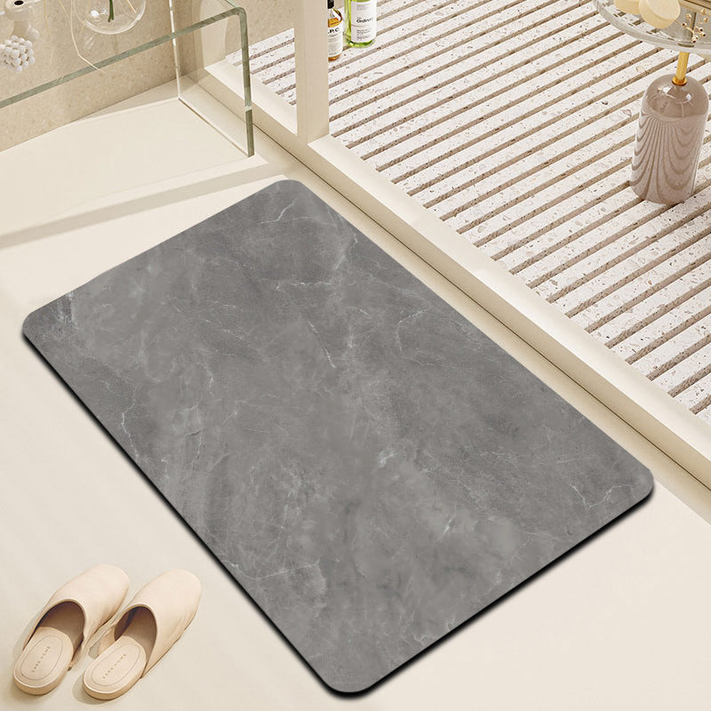 Marble Effect Bathroom Mat Kalsten