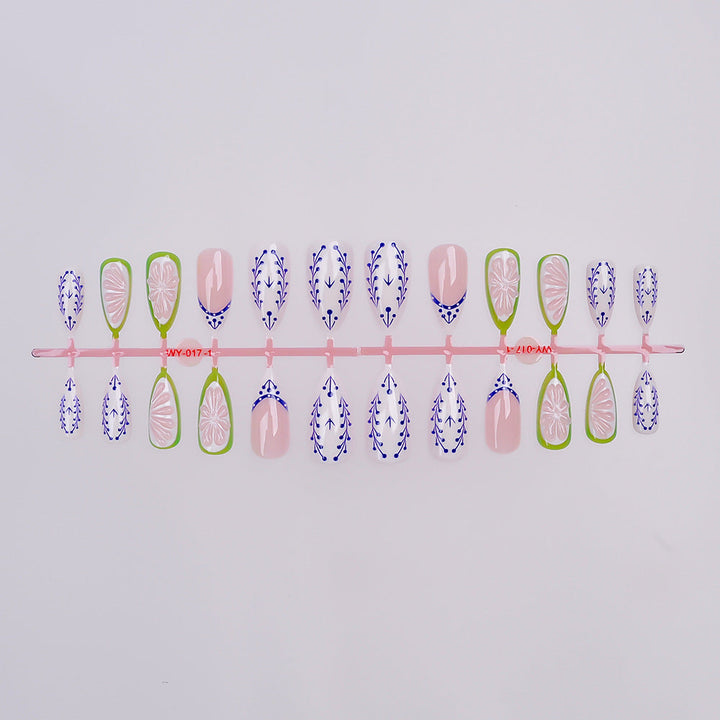 Premium Decorative Press-On Nails Kalsten