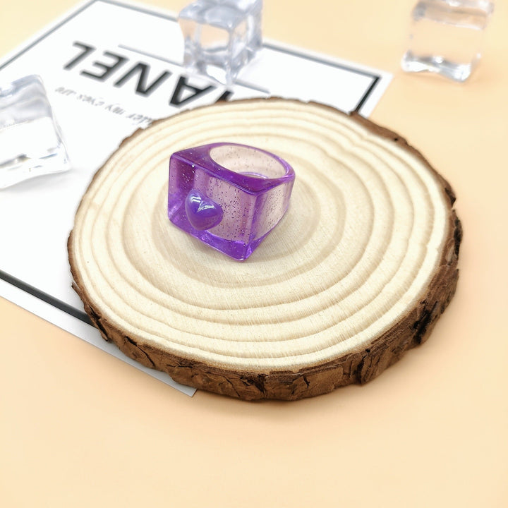 Butterfly-Inspired Resin Ring Kalsten