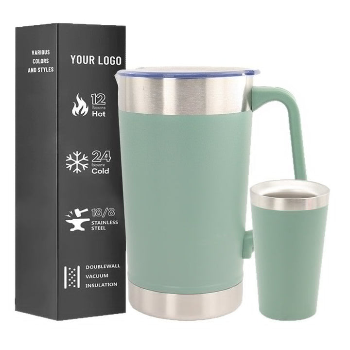 Women's insulated coffee cup with ergonomic handle Kalsten