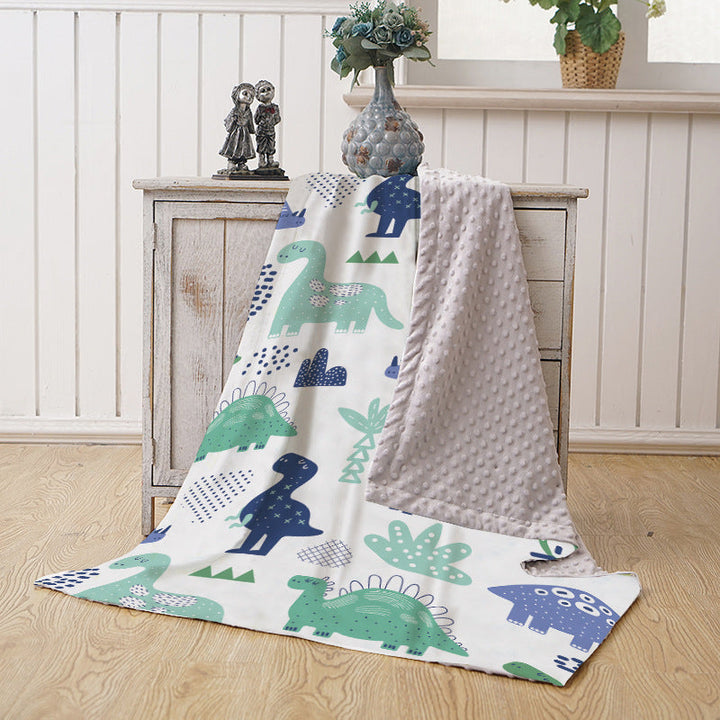 Women’s cuddly blanket in dinosaur design Kalsten