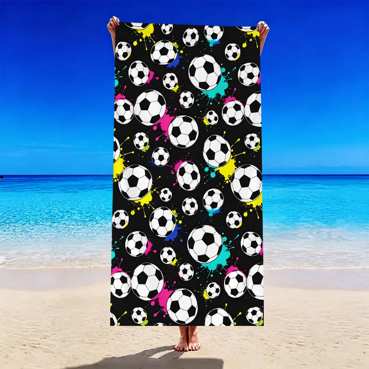 Football-themed beach towel Kalsten
