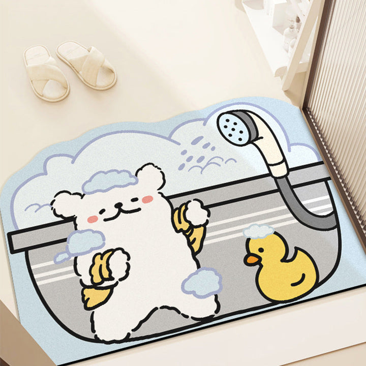 Cartoon Bath Mat Kalsten