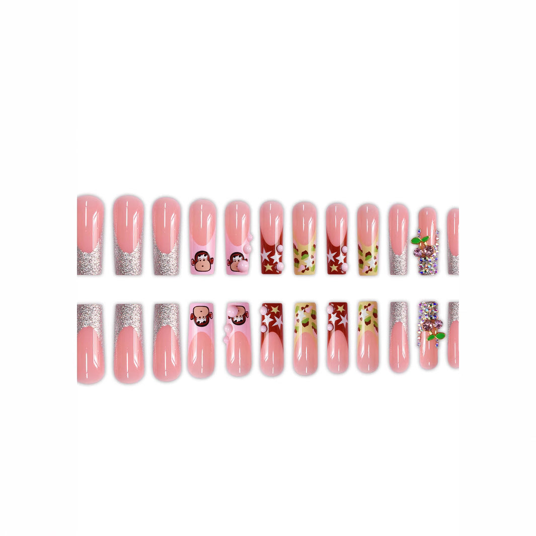 Artistic Cartoon-Themed Press-On Nails Kalsten