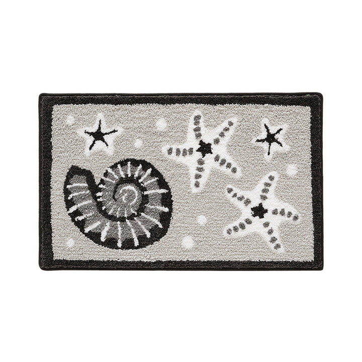 Coastal-Themed Bath Mat Kalsten