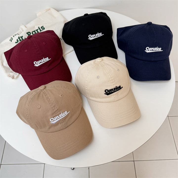 Unisex Casual Embroidered Cotton Cap Kalsten