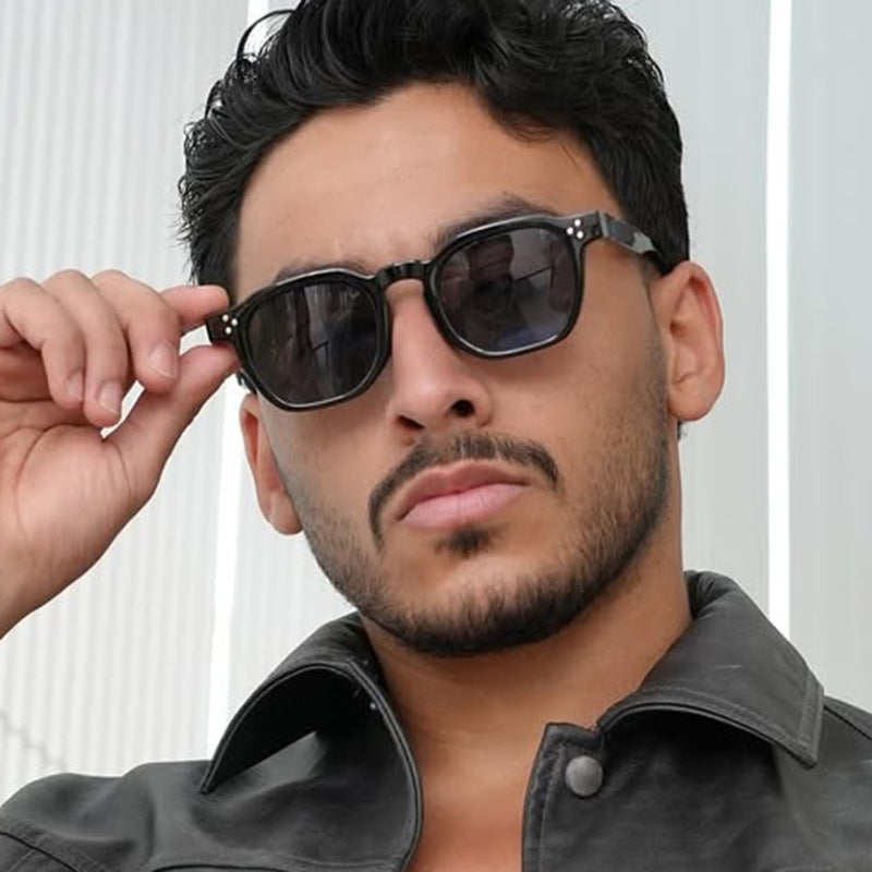 Ladies fashionable sunglasses in trendy hexagon design Kalsten