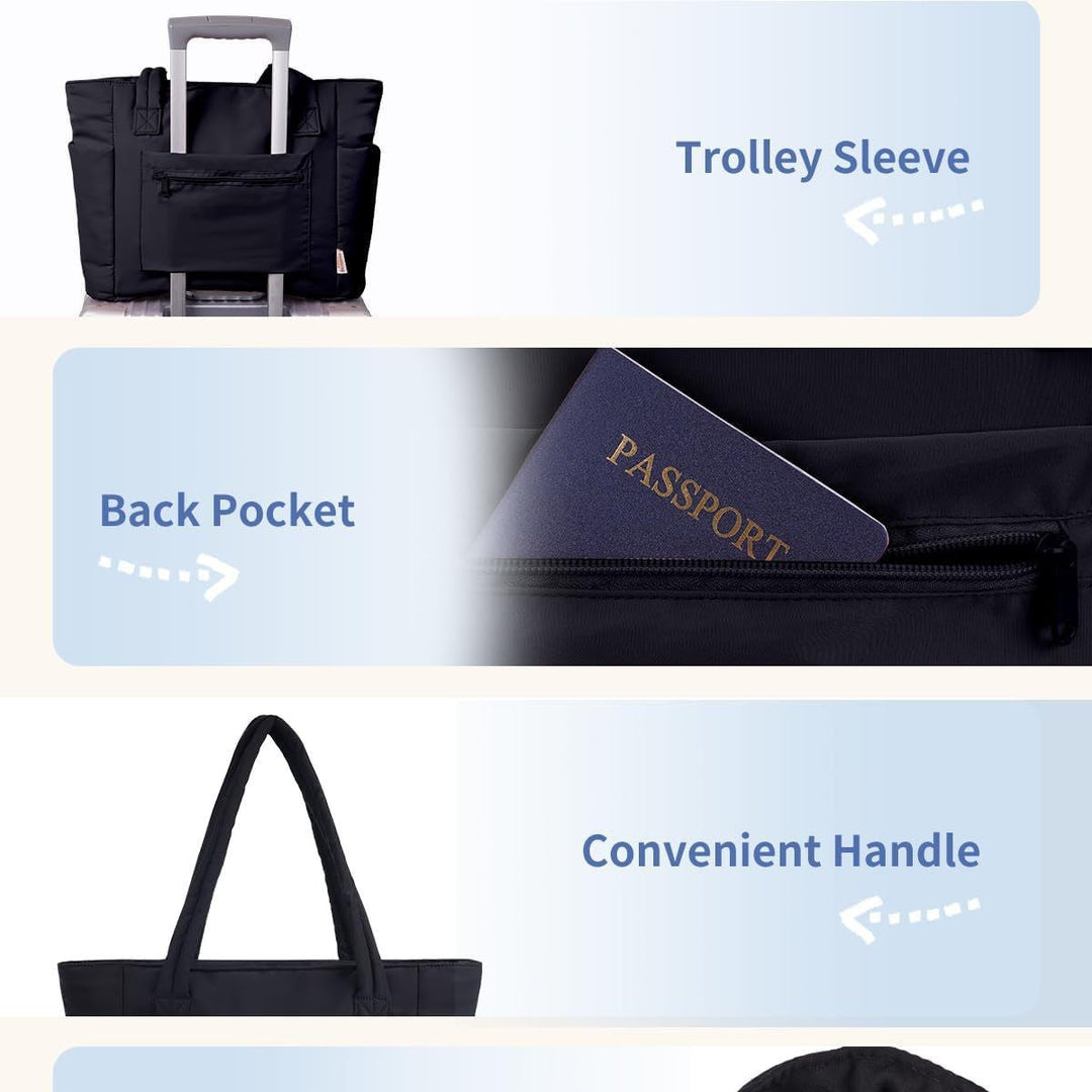Multifunctional shopping bag with insulated compartment Kalsten