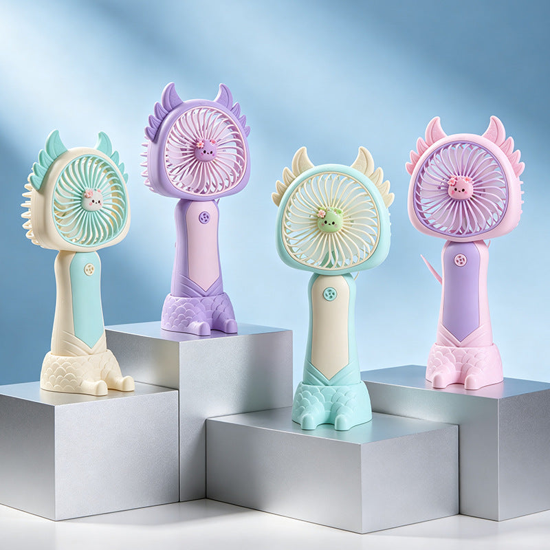 Women Portable Handheld Fan in Animal Design Kalsten