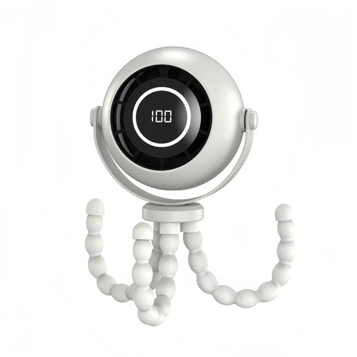 Unisex portable Bluetooth speaker with LED battery status indicator and flexible silicone feet Kalsten