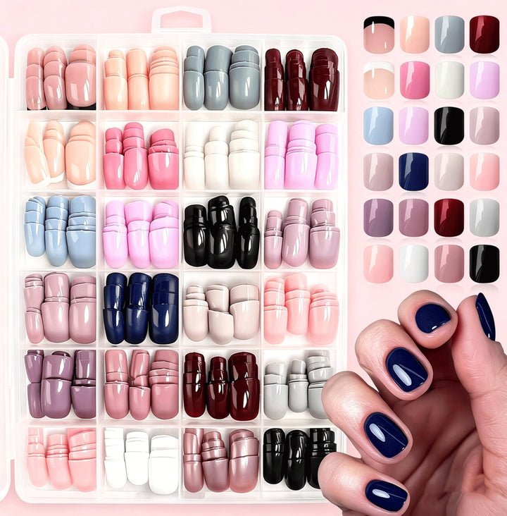 Premium Soft Gel Press-On Nail Tips Collection Kalsten