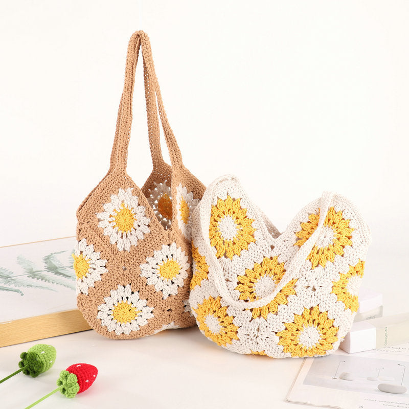 Handmade Crocheted Shoulder Bag Kalsten
