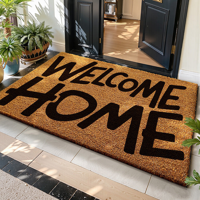 Leaf Pattern Entrance Mat Kalsten