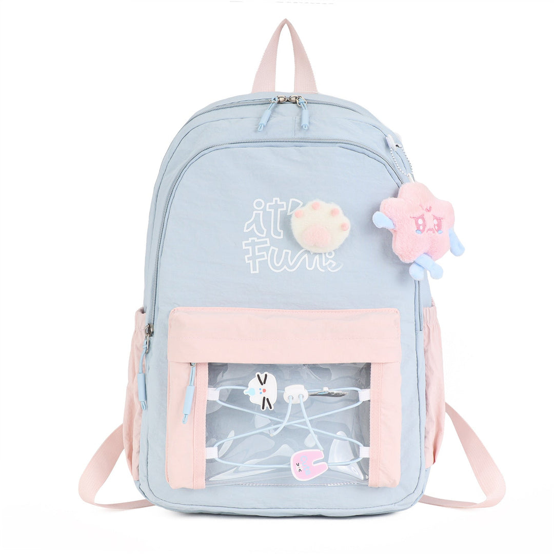 Backpacks with Transparent Front Pockets From Kalsten