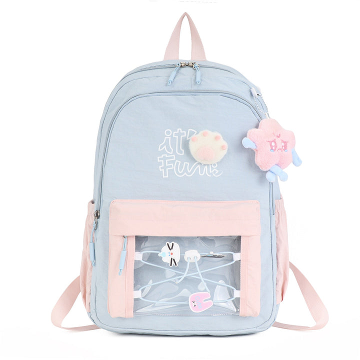 Backpacks with Transparent Front Pockets From Kalsten