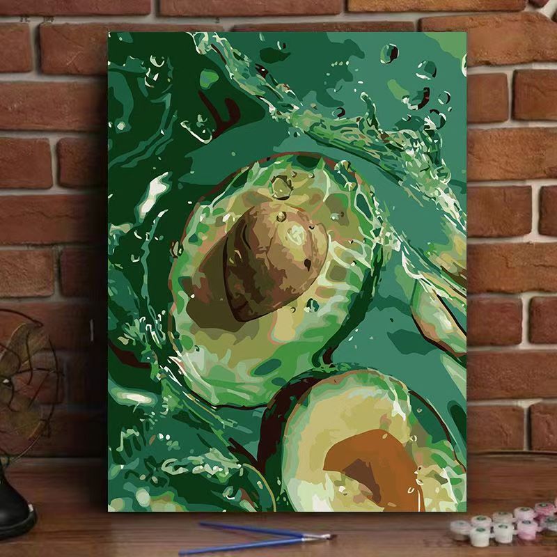 Vibrant Citrus-Inspired Wall Art Kalsten