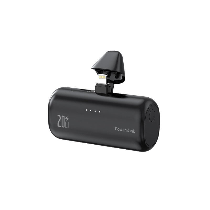 Portable power bank with integrated Lightning connector and fast charging function Kalsten